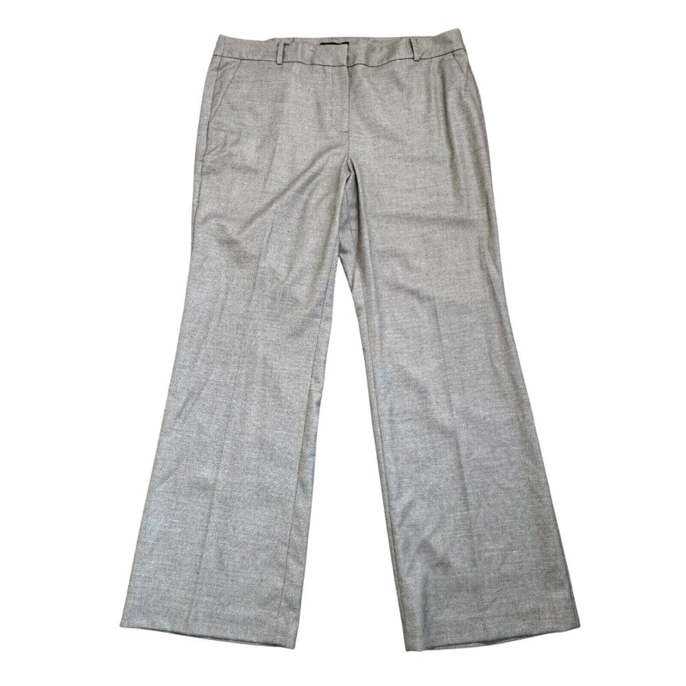 TALBOTS NWT Women's 16 Tan Heritage Straight Leg‎ Trousers Pants Pockets Career